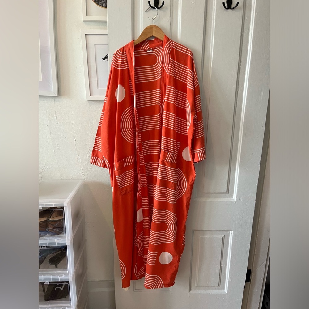 BLOCK SHOP Sidewinder Robe Poppy Small / Medium